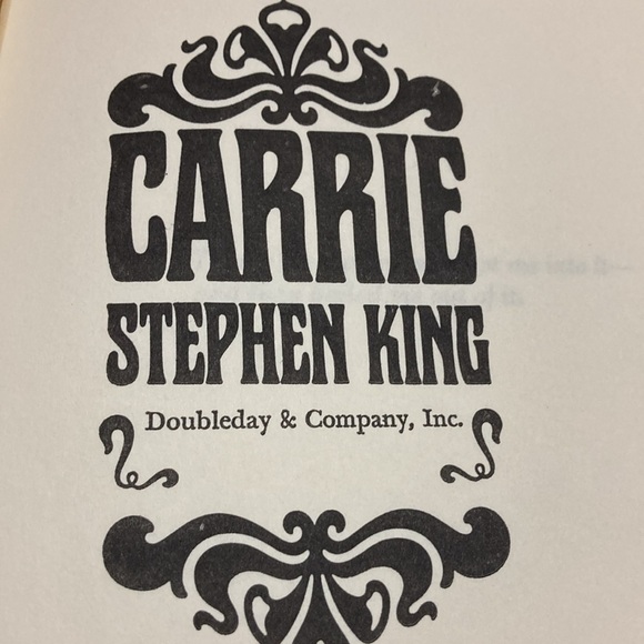 Collector Vintage Steven King Carrie - Picture 7 of 12